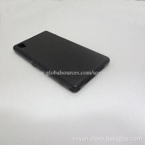 TPU Case for Sony Xperia Z1, Available in Solid Colors, Small MOQ with Manufacturing Price